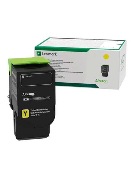 Lexmark CS531/CS632/CX532/CX635 Jaune Cartouche de Toner - 75M20Y0