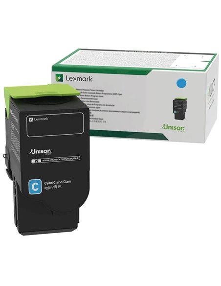 Lexmark CS632/CX635 Cyan Cartouche de Toner - 75M2XC0