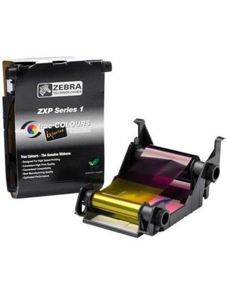 Zebra ZXP Series 1 Ruban True Couleurs YMCKO - 800011-140