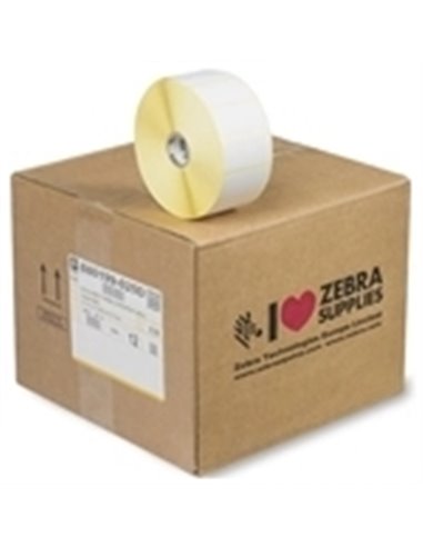 Zebra Z-Select 2000D Pack de 12 Rollos de Etiquetas Transferencia Termica es 51x25mm - 2.580 Unités por Rollo - 880199-025D