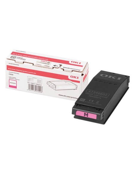 OKI C650 Magenta Cartouche de Toner - 9006128