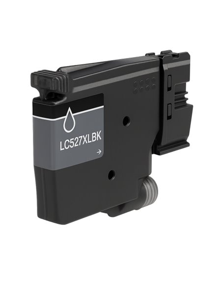 Brother LC527XL Noir Cartouche d'encre Pigment Compatible - LC527XLBK/LC527BK