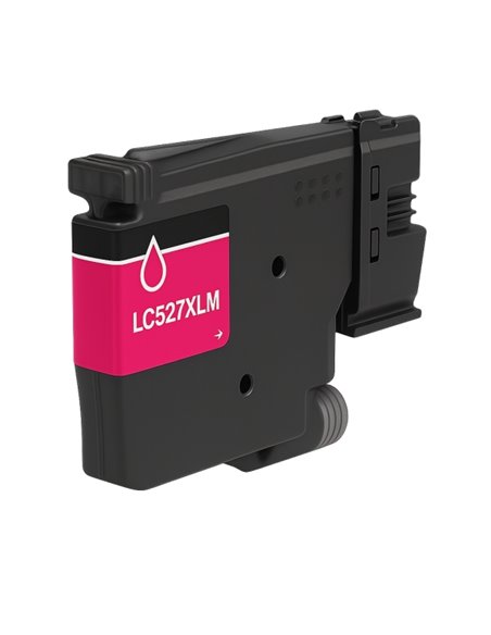 Brother LC527XL Magenta Cartouche d'encre Pigment Compatible - LC527XLM/LC527M
