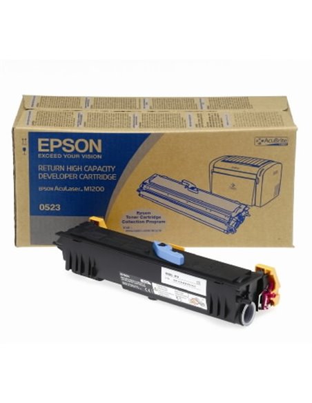 Epson C13S050523 Noir Cartouche de Toner Retornable - C13S050523