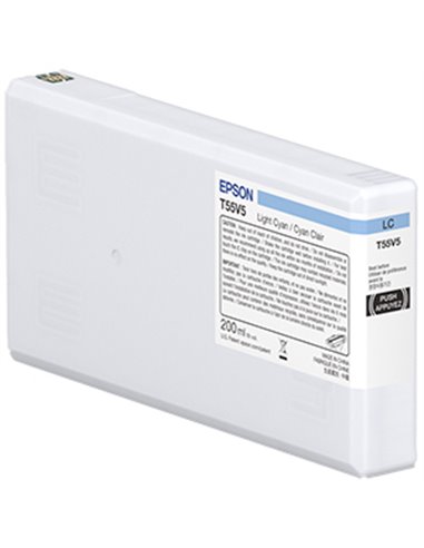 Epson T55W5 Cyan Light Cartouche d'encre - C13T55W500