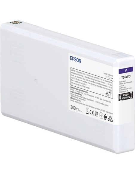 Epson T55WD Violeta Cartouche d'encre - C13T55WD00