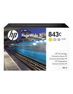 HP 843C XL Jaune Cartouche d'encre - C1Q68A