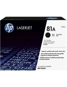 HP CF281A Noir Cartouche de Toner - 81A