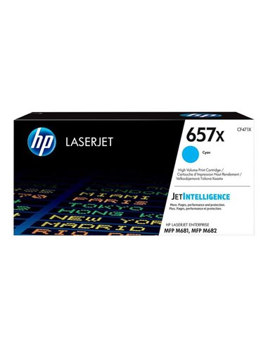 HP CF471X Cyan Cartouche de Toner - 657X