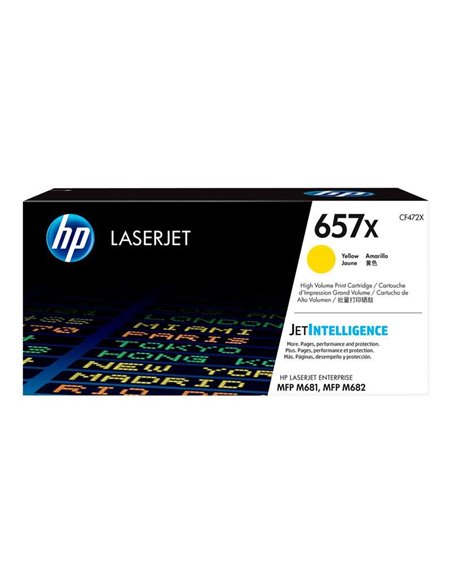 HP CF472X Jaune Cartouche de Toner - 657X