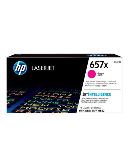 HP CF473X Magenta Cartouche de Toner - 657X