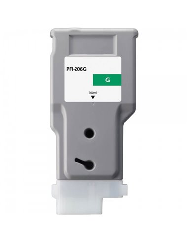 Canon PFI206 Verde Cartouche d'encre Pigment Compatible - PFI206G/5310B001