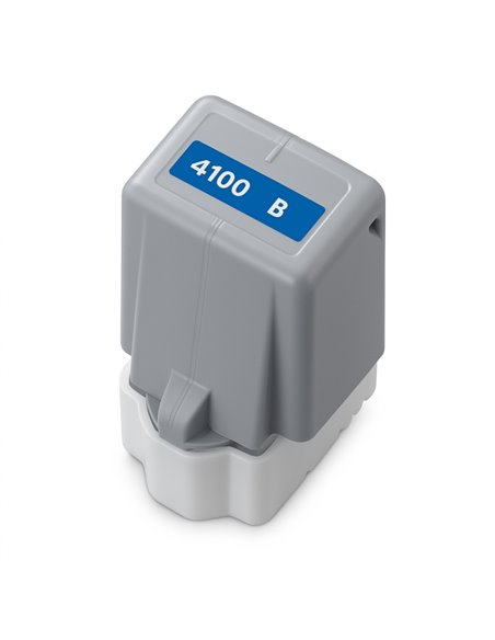 Canon PFI4100 Blue Cartouche d'encre Pigment Compatible - PFI4100BL/6786C001