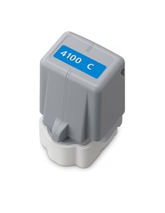 Canon PFI4100 Cyan Cartouche d'encre Pigment Compatible - PFI4100C/6778C001