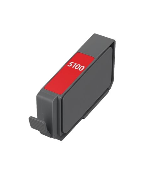Canon PFI5100 Rouge Cartouche d'encre Pigment Compatible - PFI5100R/6958C001