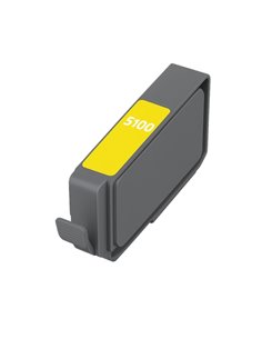 Canon PFI5100 Jaune Cartouche d'encre Pigment Compatible - PFI5100Y/6955C001