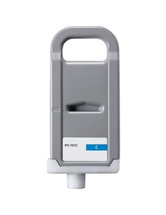 Canon PFI701/PFI301 Cyan Cartouche d'encre Pigment Compatible - 0901B001/1487B001