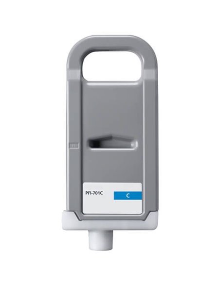 Canon PFI701/PFI301 Cyan Cartouche d'encre Pigment Compatible - 0901B001/1487B001