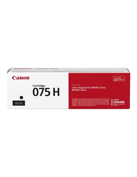 Canon 075H Noir Cartouche de Toner - 6369C002