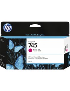 HP F9J95A Magenta Cartouche d'encre - 745