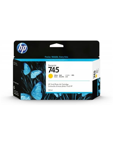 HP F9J96A Jaune Cartouche d'encre - 745