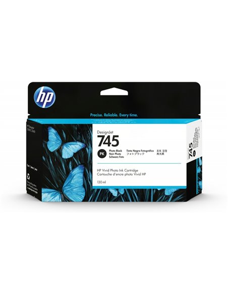 HP F9J98A Noir Photo Cartouche d'encre - 745