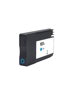 Compatible HP 937e XL Cyan Cartouche d'encre - 4S6W6NE/4S6W2NE