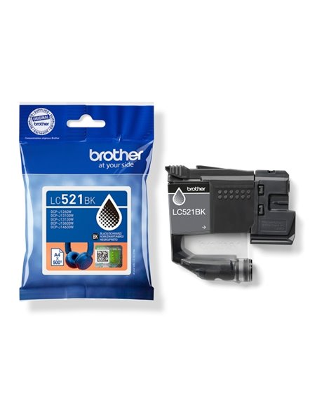 Brother LC521 Noir Cartouche d'encre - LC521BK