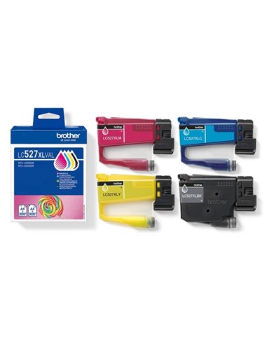 Brother LC527XL Pack de 4 Cartouches d'encre - LC527XLVAL