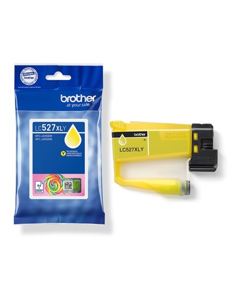 Brother LC527XL Jaune Cartouche d'encre - LC527XLY