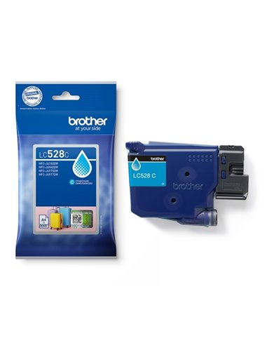 Brother LC528 Cyan Cartouche d'encre - LC528C