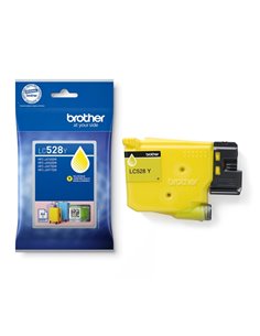 Brother LC528 Jaune Cartouche d'encre - LC528Y