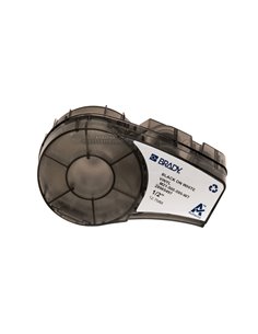 Brady M21-500-595-WT Ruban de Etiquetas Vinilo - Texte Noir sur fond Blanc - largeur 12