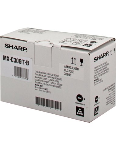 Sharp MXC30 Noir Cartouche de Toner - MX-C30GTB