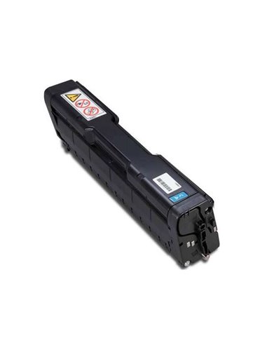 Ricoh MC250/PC300/PC301/PC302 Cyan Cartouche de Toner Compatible - 408353/M C250C