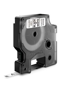 Dymo D1 Ruban de Etiquetas para Rotuladora - Texte Noir sur fond Blanc - largeur 6mm x 7 metros - S0720780
