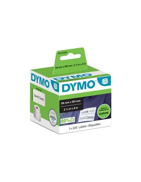 Dymo LW 99014 Etiquetas es de Envios Autoadhesivas - 101x54mm - 220 Unités - S0722430