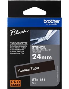 Brother STe151 Ruban de Identificacion - largeur 24mm x 3 metros