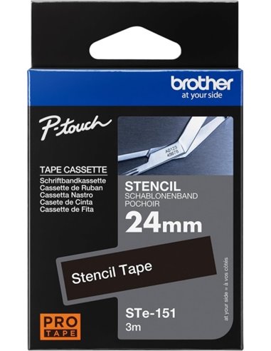 Brother STe151 Ruban de Identificacion - largeur 24mm x 3 metros