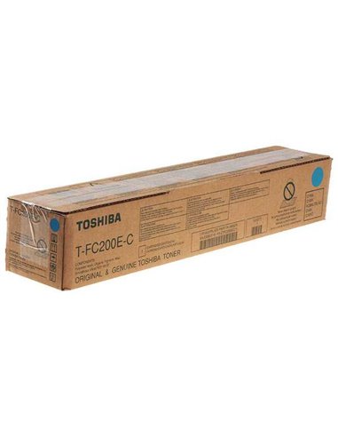 Toshiba T-FC200EC Cyan Cartouche de Toner - 6AJ00000259/6AJ00000195/6AJ00000119