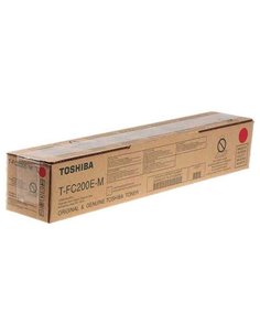 Toshiba T-FC200EM Magenta Cartouche de Toner - 6AJ00000261/6AJ00000197/6AJ00000127
