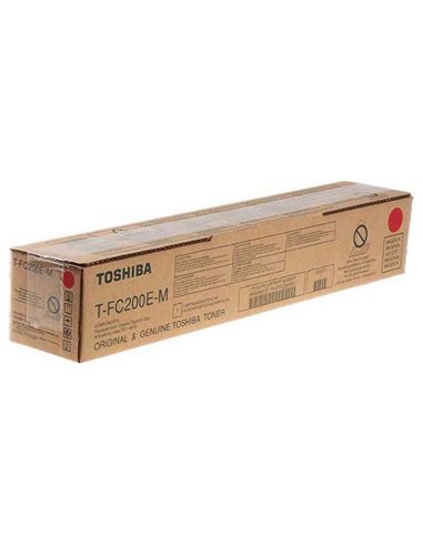 Toshiba T-FC200EM Magenta Cartouche de Toner - 6AJ00000261/6AJ00000197/6AJ00000127