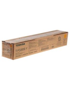 Toshiba T-FC200EY Jaune Cartouche de Toner - 6AJ00000262/6AJ00000198/6AJ00000131