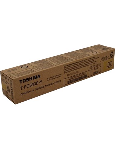 Toshiba T-FC330Y Jaune Cartouche de Toner - 6AG00009143