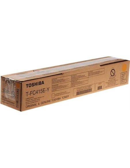 Toshiba T-FC415EY Jaune Cartouche de Toner - 6AJ00000182