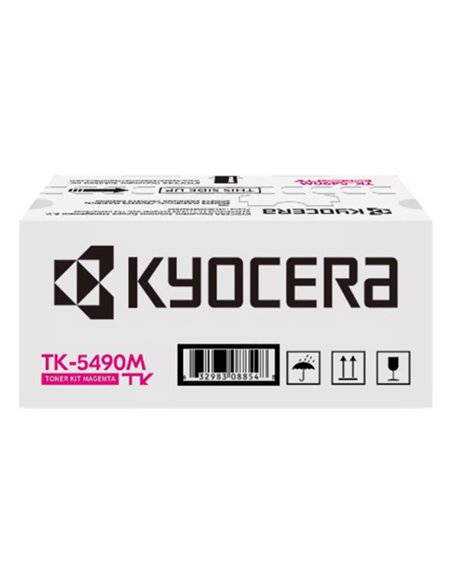 Kyocera TK5490M Magenta Cartouche de Toner - 1T0C22BNL1/TK5490M