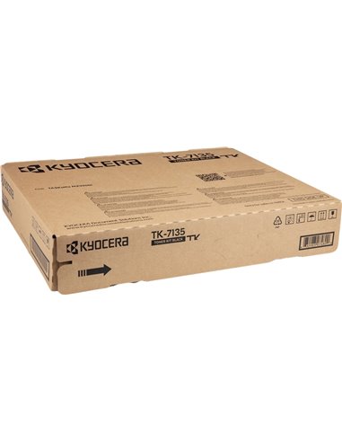 Kyocera TK7135 Noir Cartouche de Toner - 1T02ZT0NL0