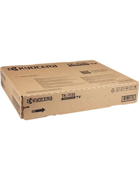 Kyocera TK7135 Noir Cartouche de Toner - 1T02ZT0NL0