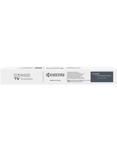 Kyocera TK8455 Noir Cartouche de Toner - 1T0C2M0NL0/TK8455K