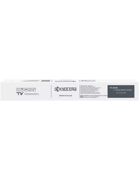 Kyocera TK8455 Noir Cartouche de Toner - 1T0C2M0NL0/TK8455K